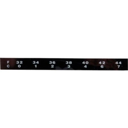 ALLPOINTS Allpoints 2171156 Thermometer, Strip, 32F To 44F For Server Products 2171156